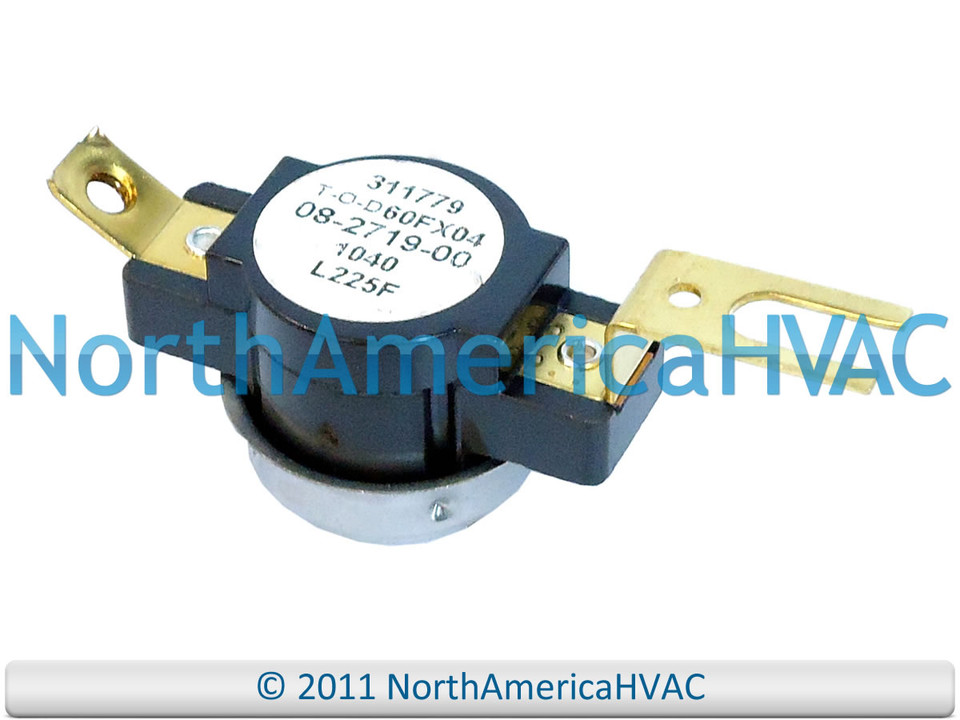 OEM Trane American Standard Furnace Disc Limit Switch L225F Replaces 08